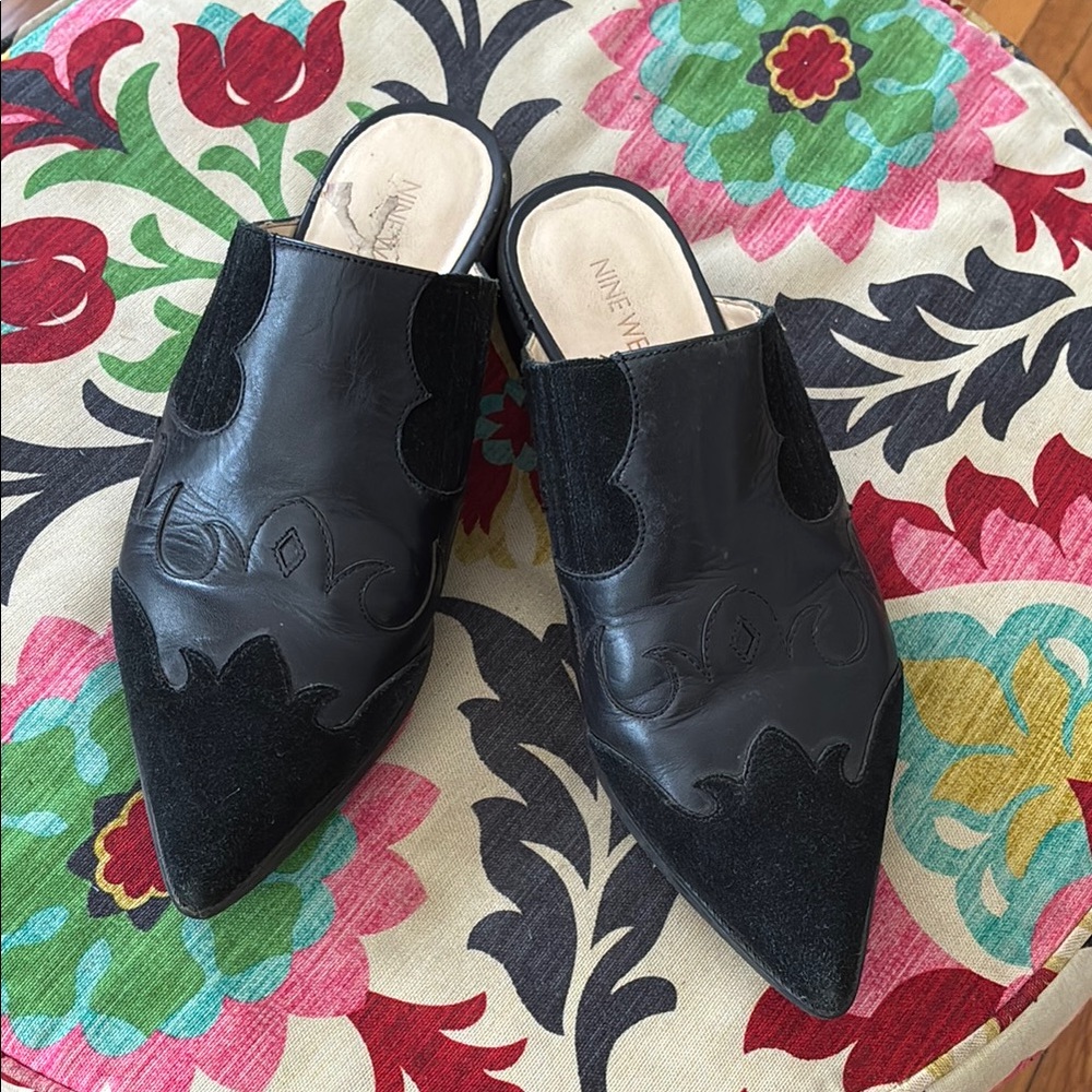 Nine West Sadrah Black Flat